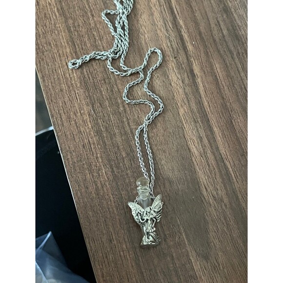 Angel Dust Necklace for women or men Fairy Dust necklace vase pendant vial new - Picture 2 of 3
